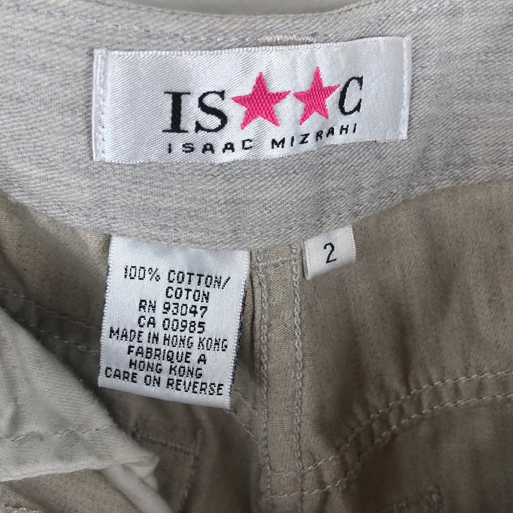 Isaac Mizrahi Light Gray Denim Jeans Size 2 - Picture 7 of 9